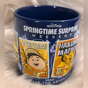 2024 Disney Parks runDisney Springtime Surprise Weekend Coffee Mug
